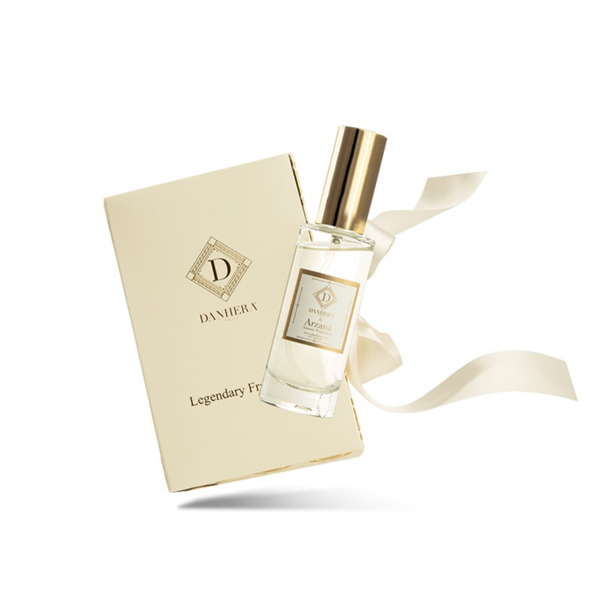 ARZANÀ Spray in Luxury Box Rombi White&Gold