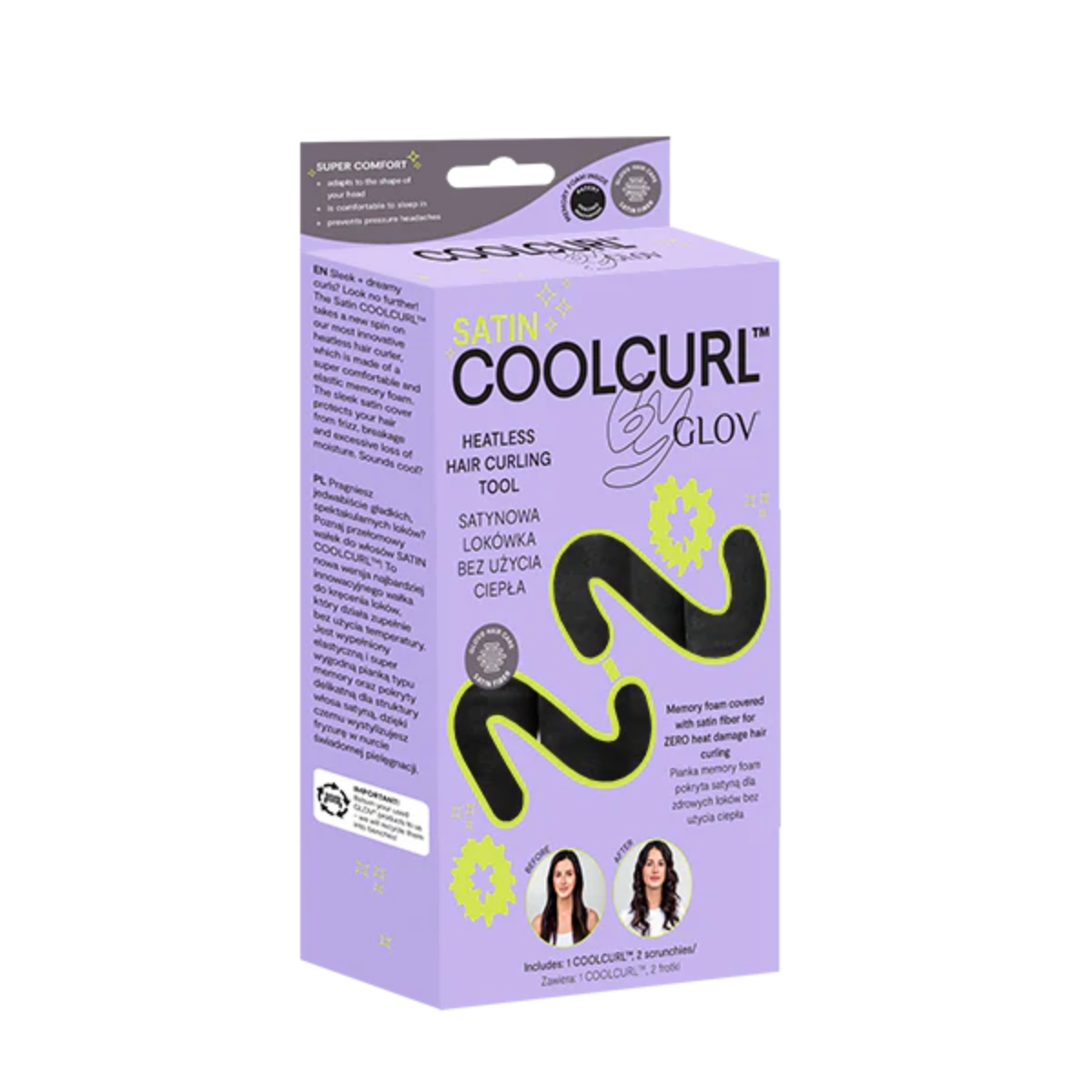 CoolCurl Satin Black INT W5