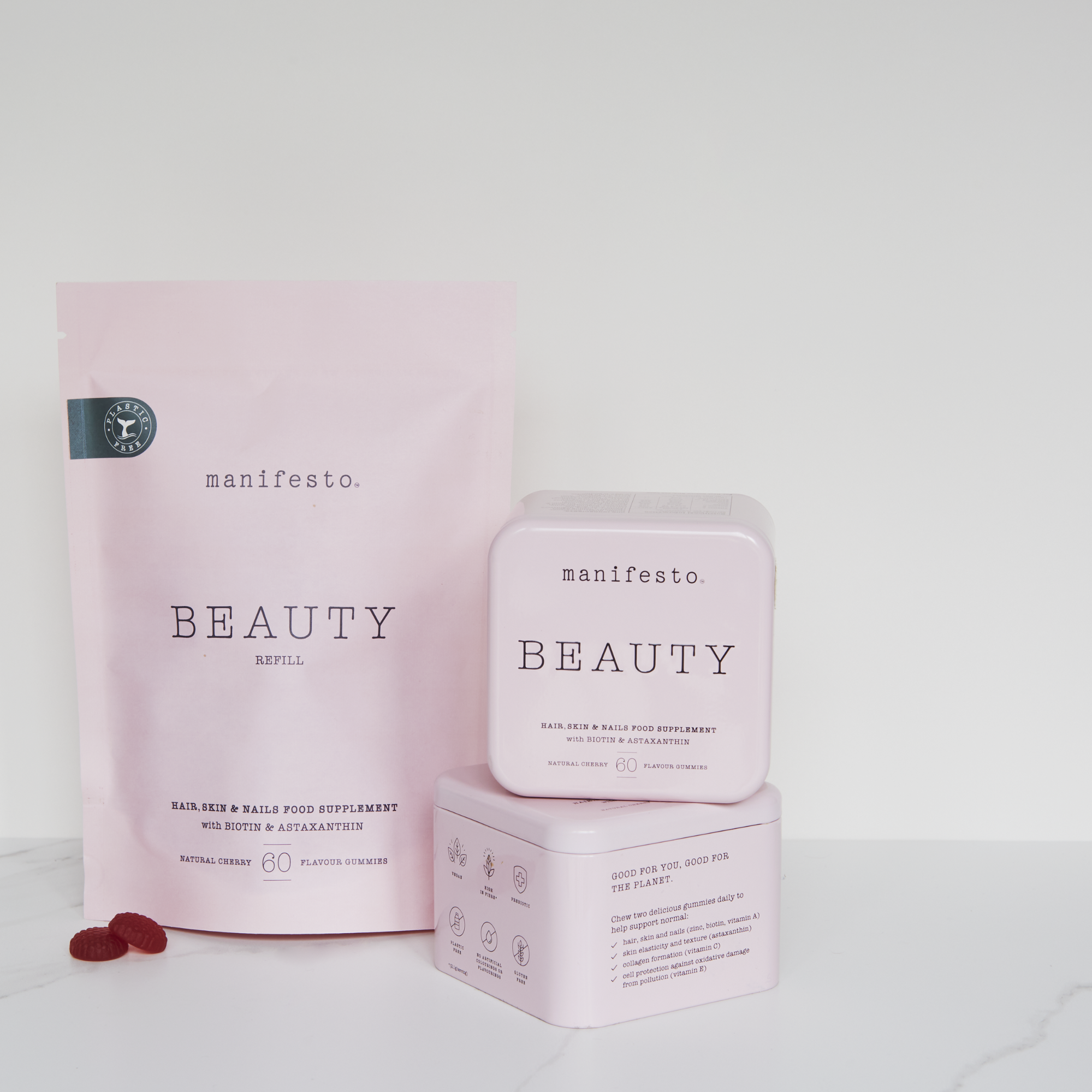 Manifesto Beauty Gummies Refill